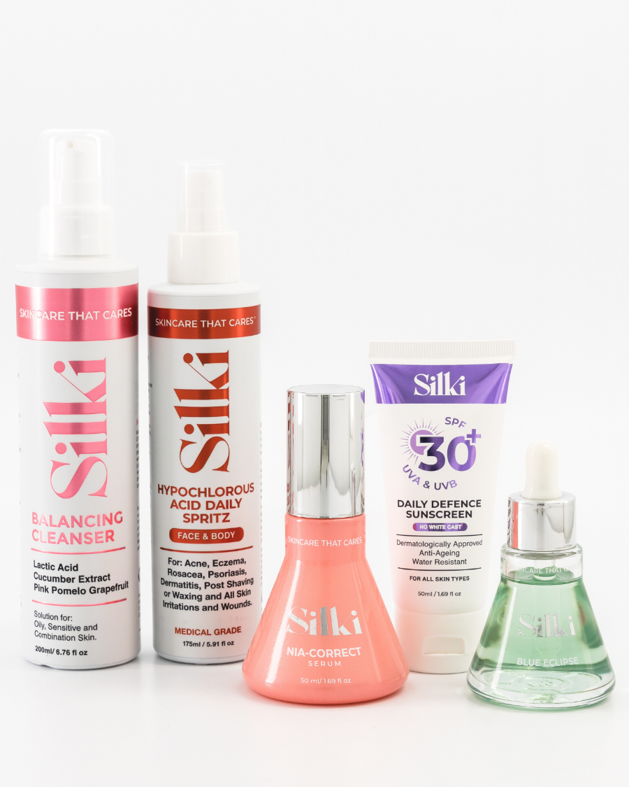 Silki Acne and Oily Skincare Set