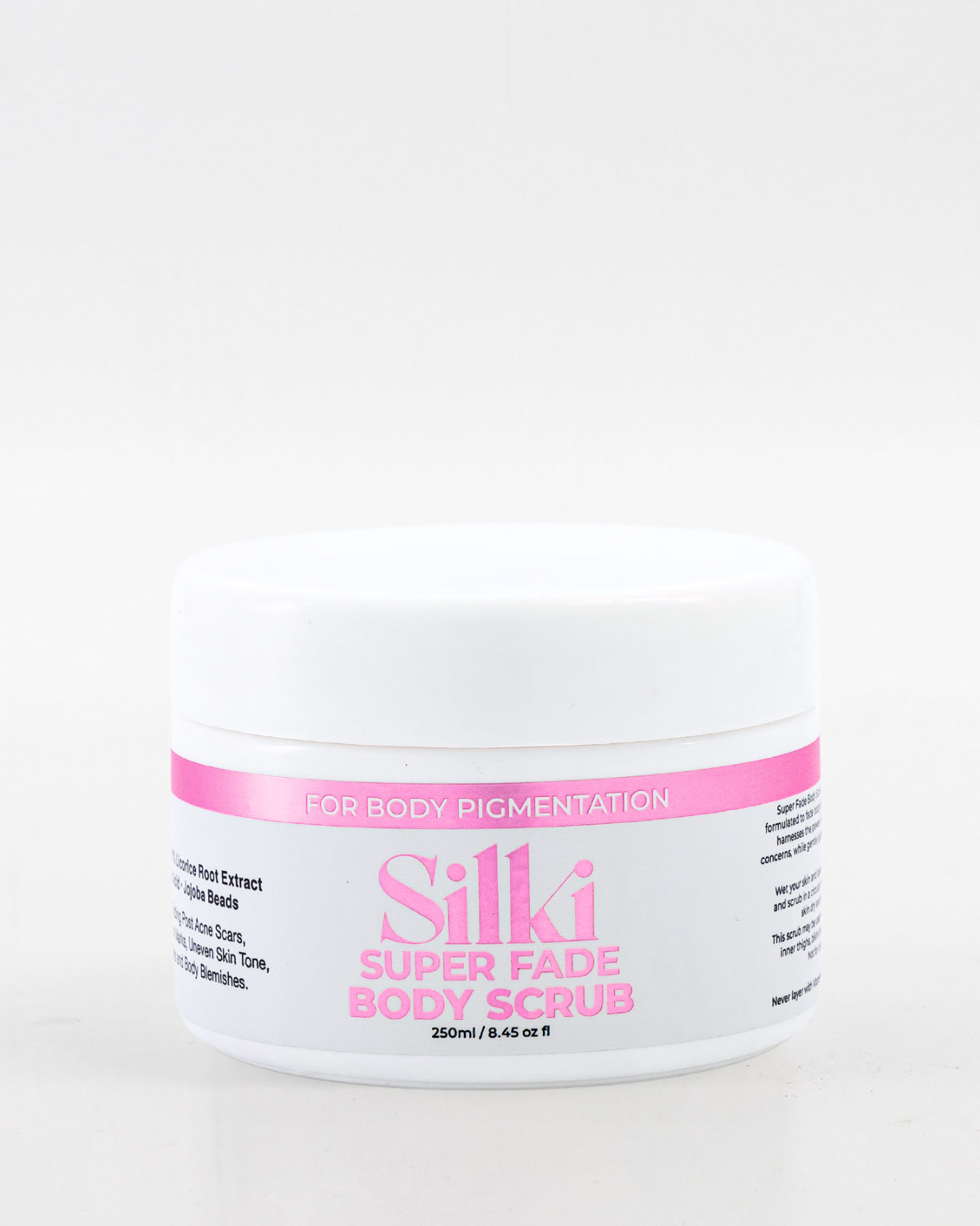 Silki Skincare Super Fade Body Scrub Tub
