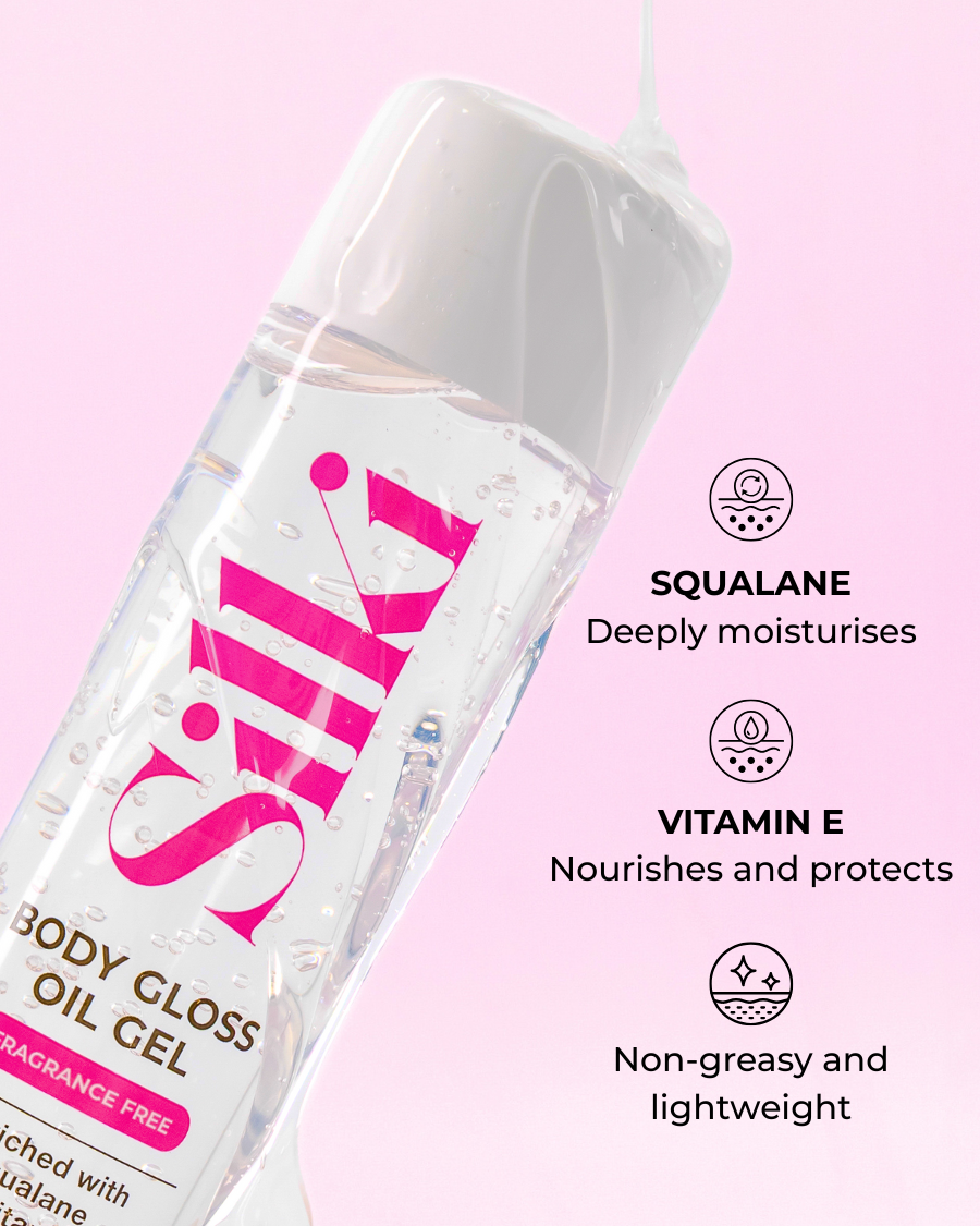 Body Gloss Oil Gel - Fragrance Free - 200ML