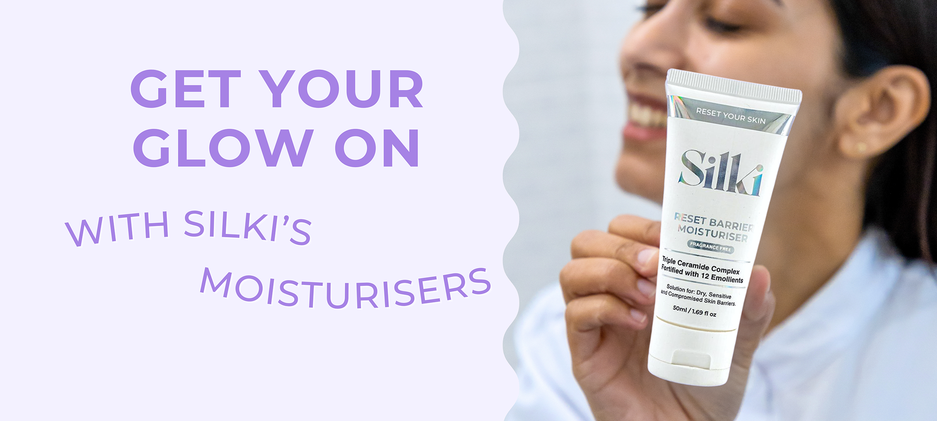 Get Your Glow On with Silki Moisturisers