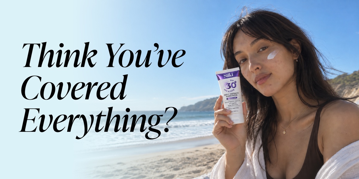 Where You're Forgetting To Apply SPF