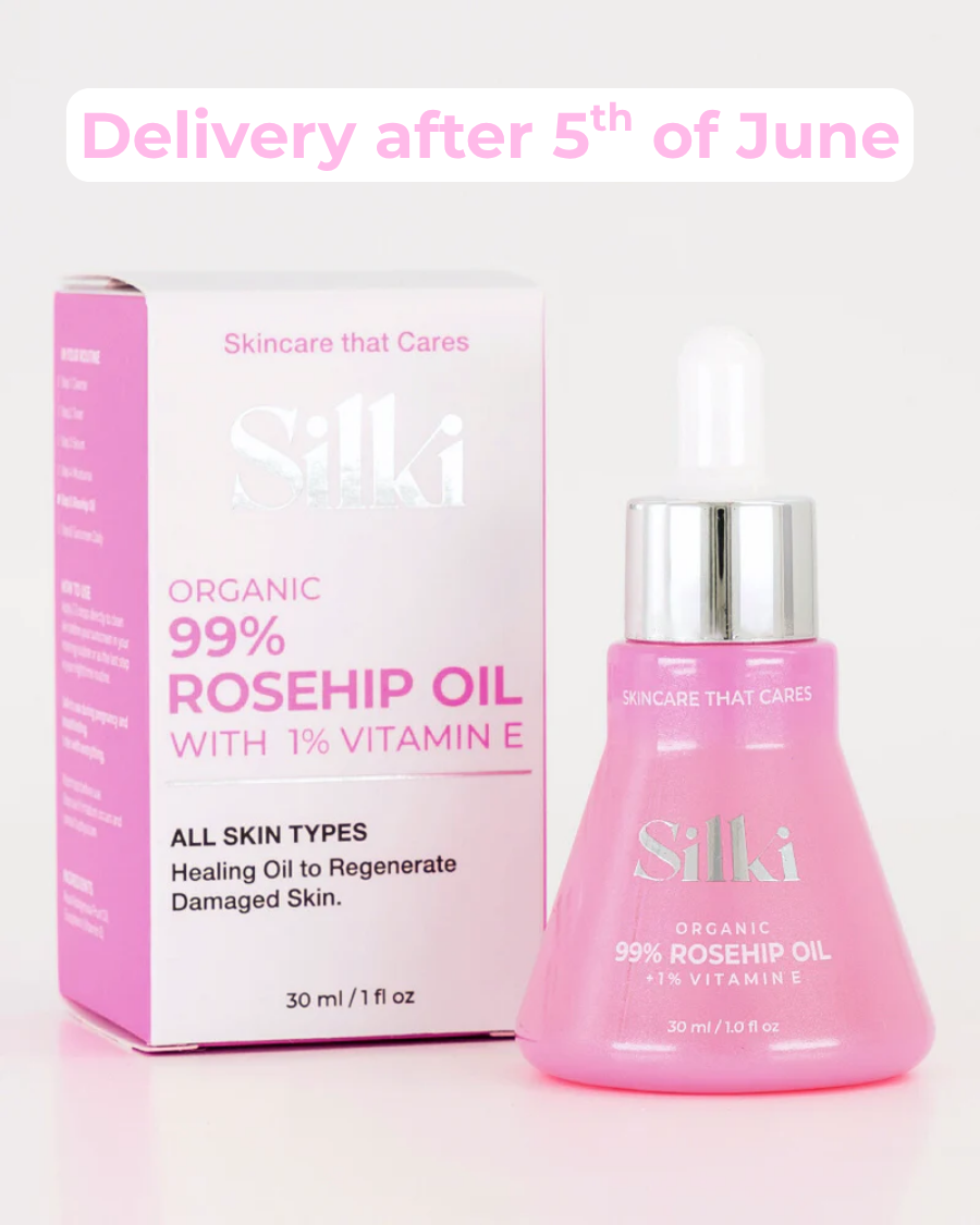 99% Rosehip Oil with 1% Vitamin E Oil Serum - 30ml