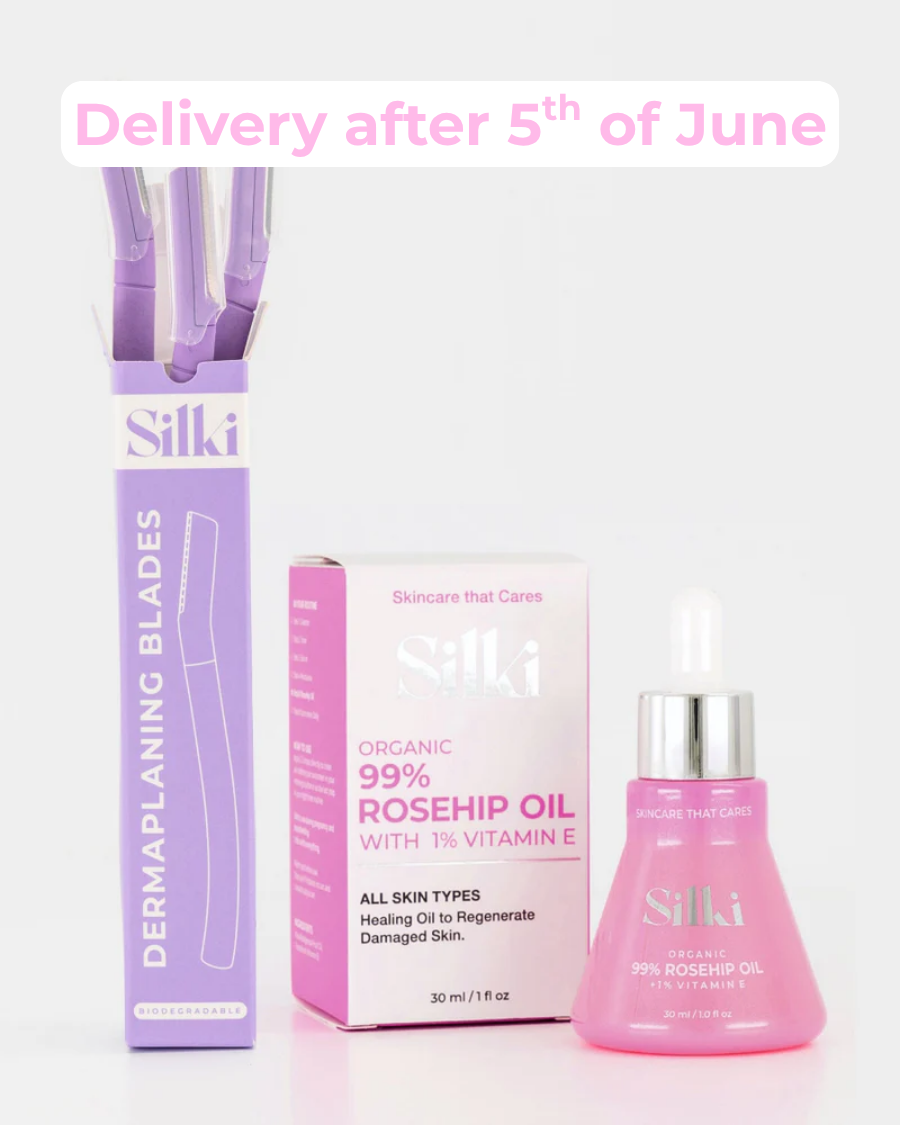 Dermaplaning Blades and Rosehip Oil - 30ml