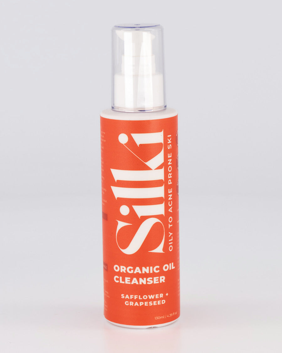 Organic Safflower And Grapeseed Oil Cleanser for Oily & Acne-Prone Skin