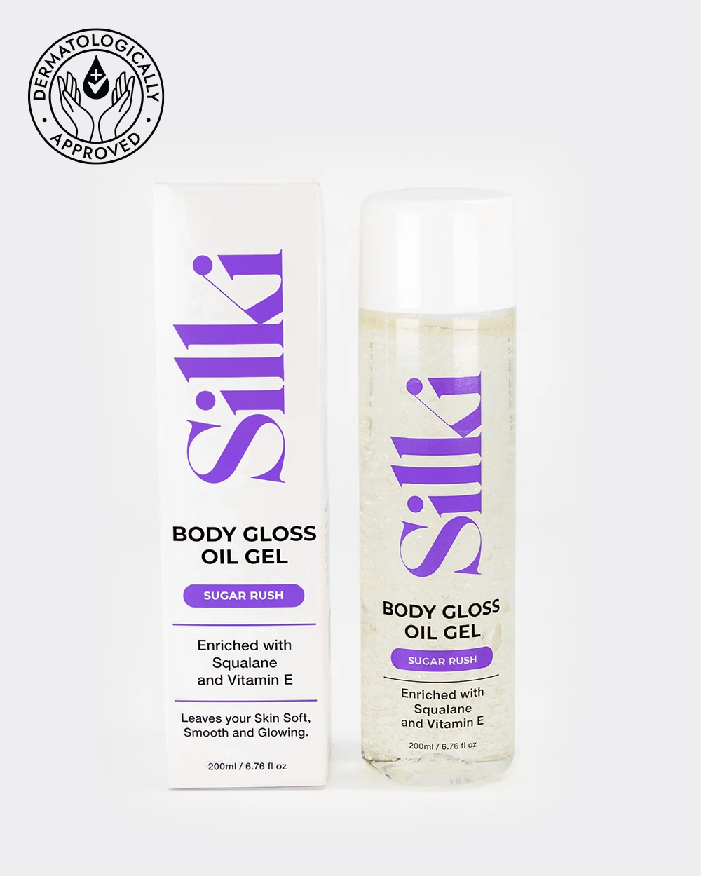 Body Gloss Oil Gel - Sugar Rush - 200ML