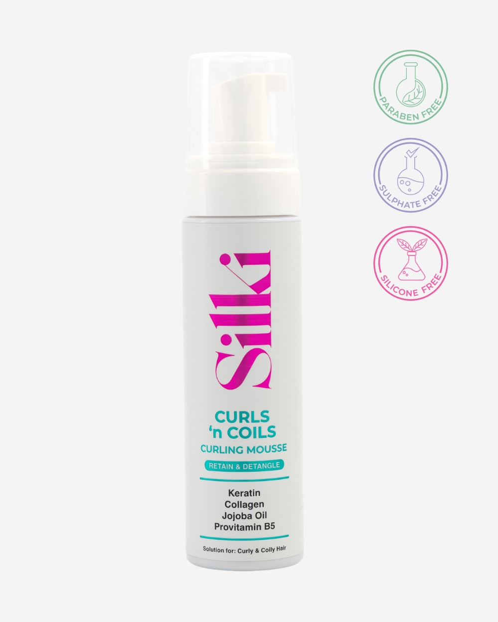 Curls'n Coils Styling Mousse - 200ml