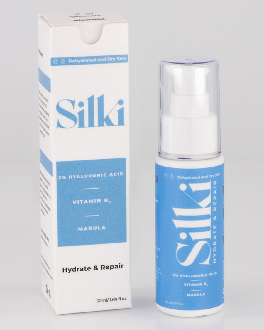 2% Hyaluronic acid, Vit B5 and Marula Oil 50ml